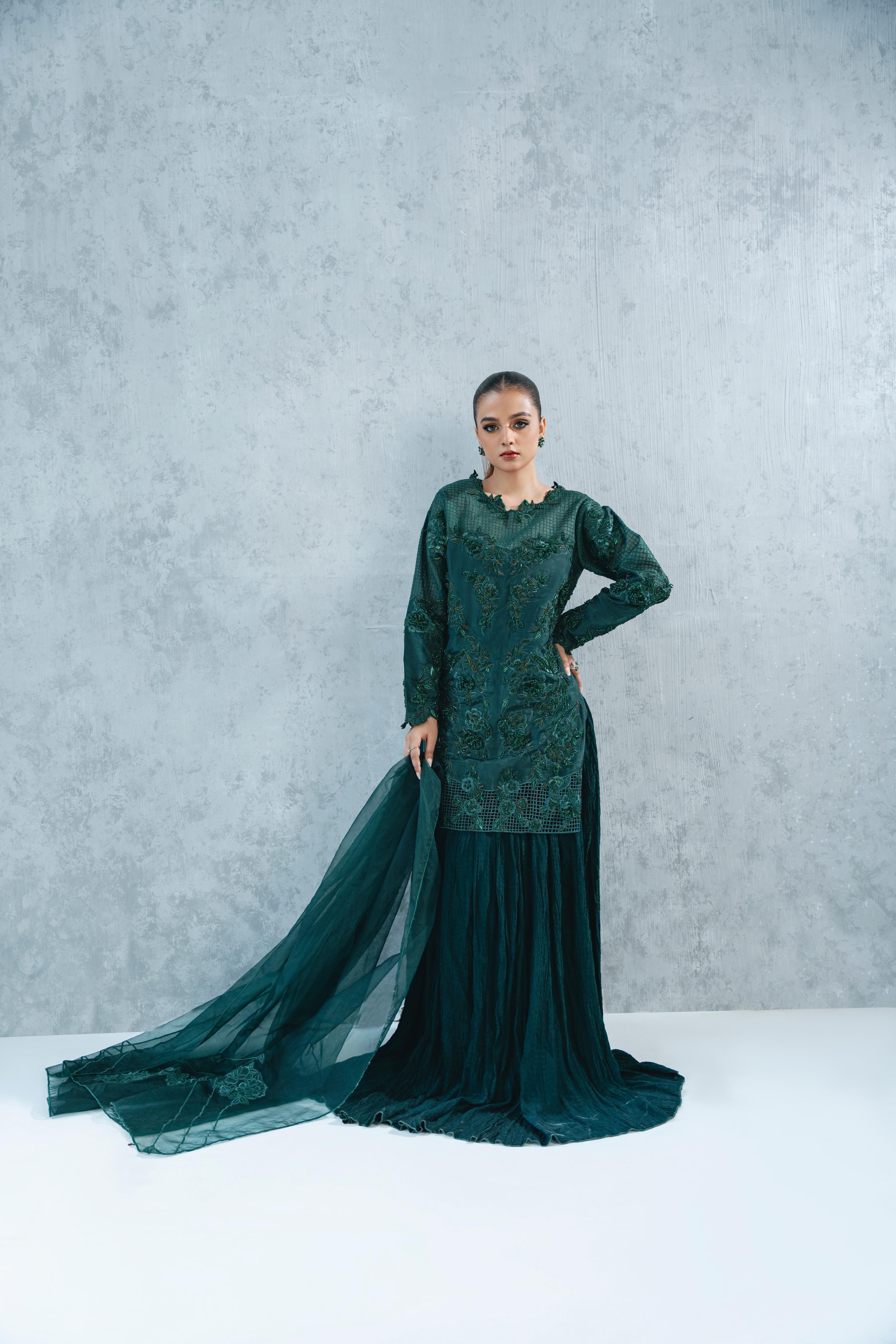 Amani Stitched (3pc) | MUSAIF