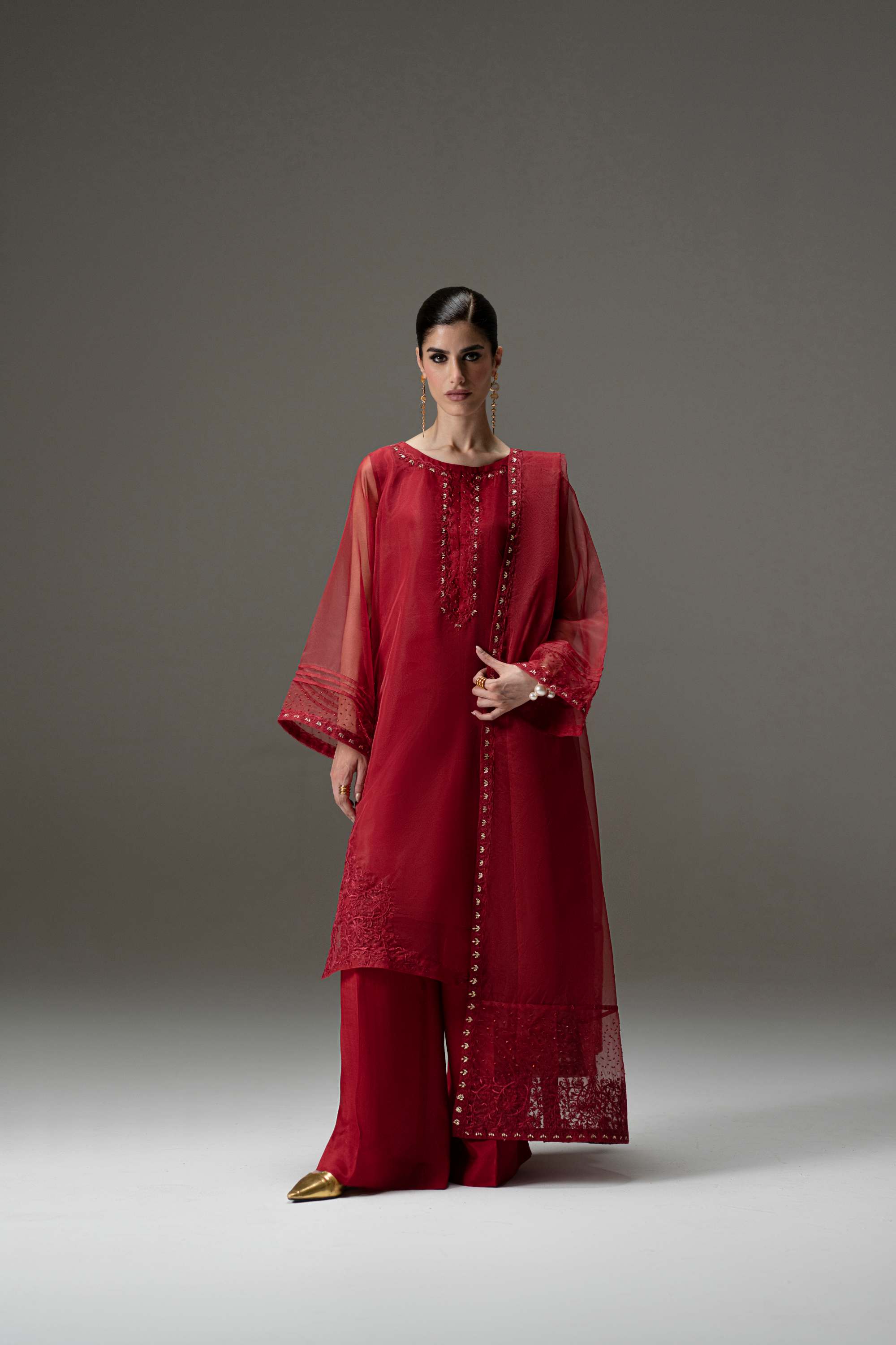 Rouge Stitched (3pc)