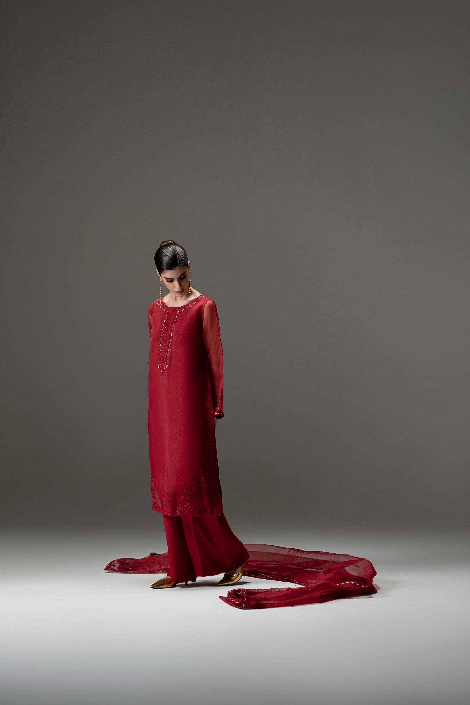 Rouge Stitched (3pc)