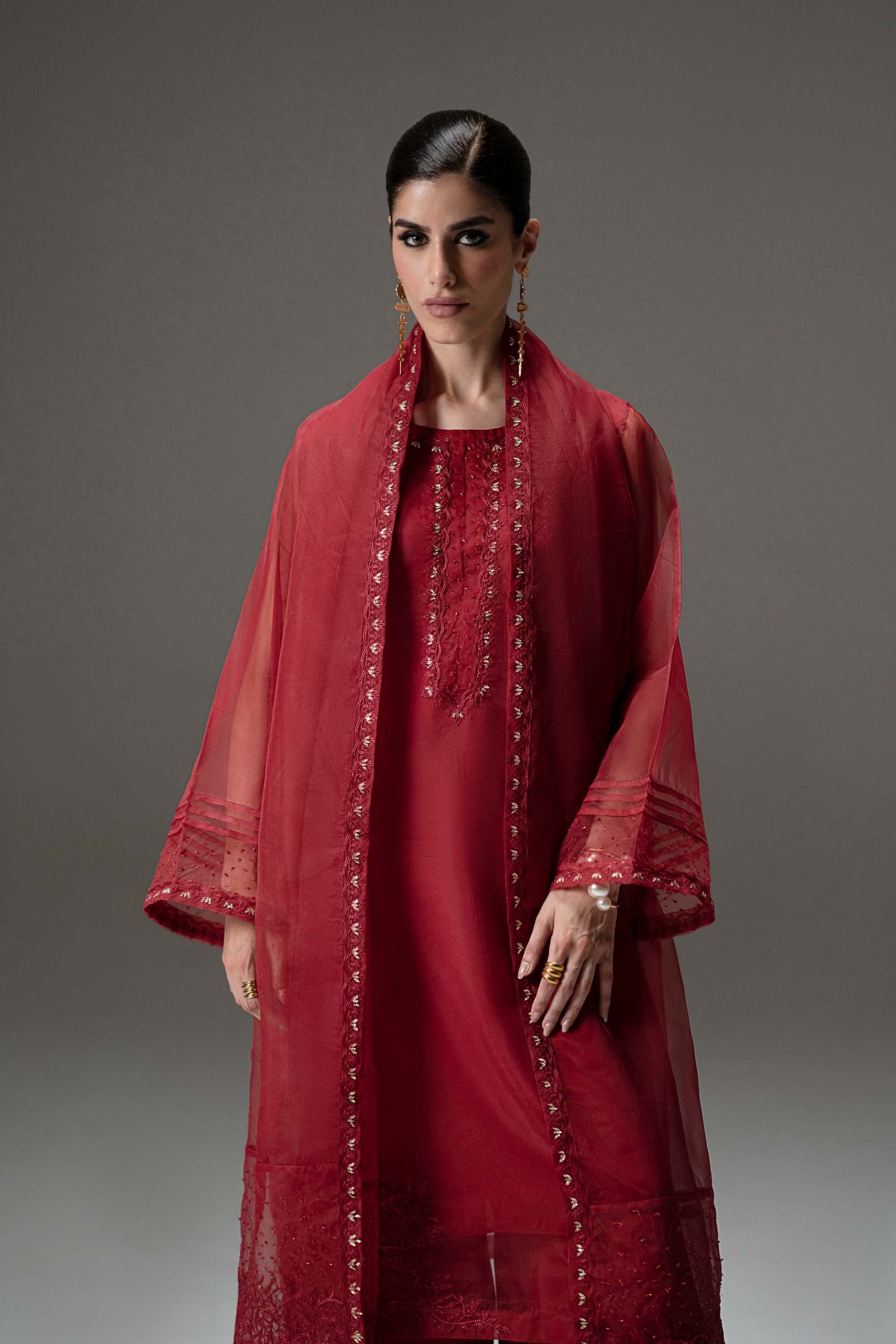 Rouge Stitched (3pc)