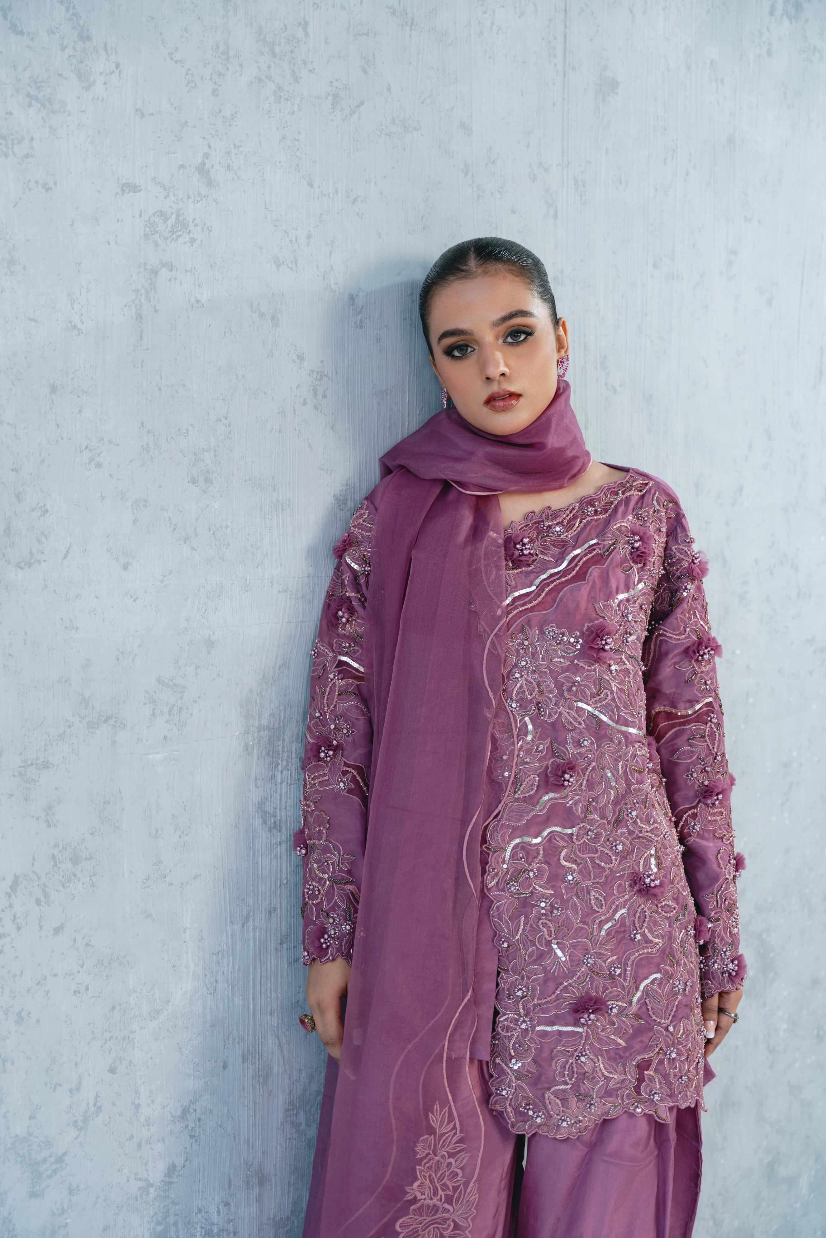 Luna Stitched (3pc) | MUSAIF