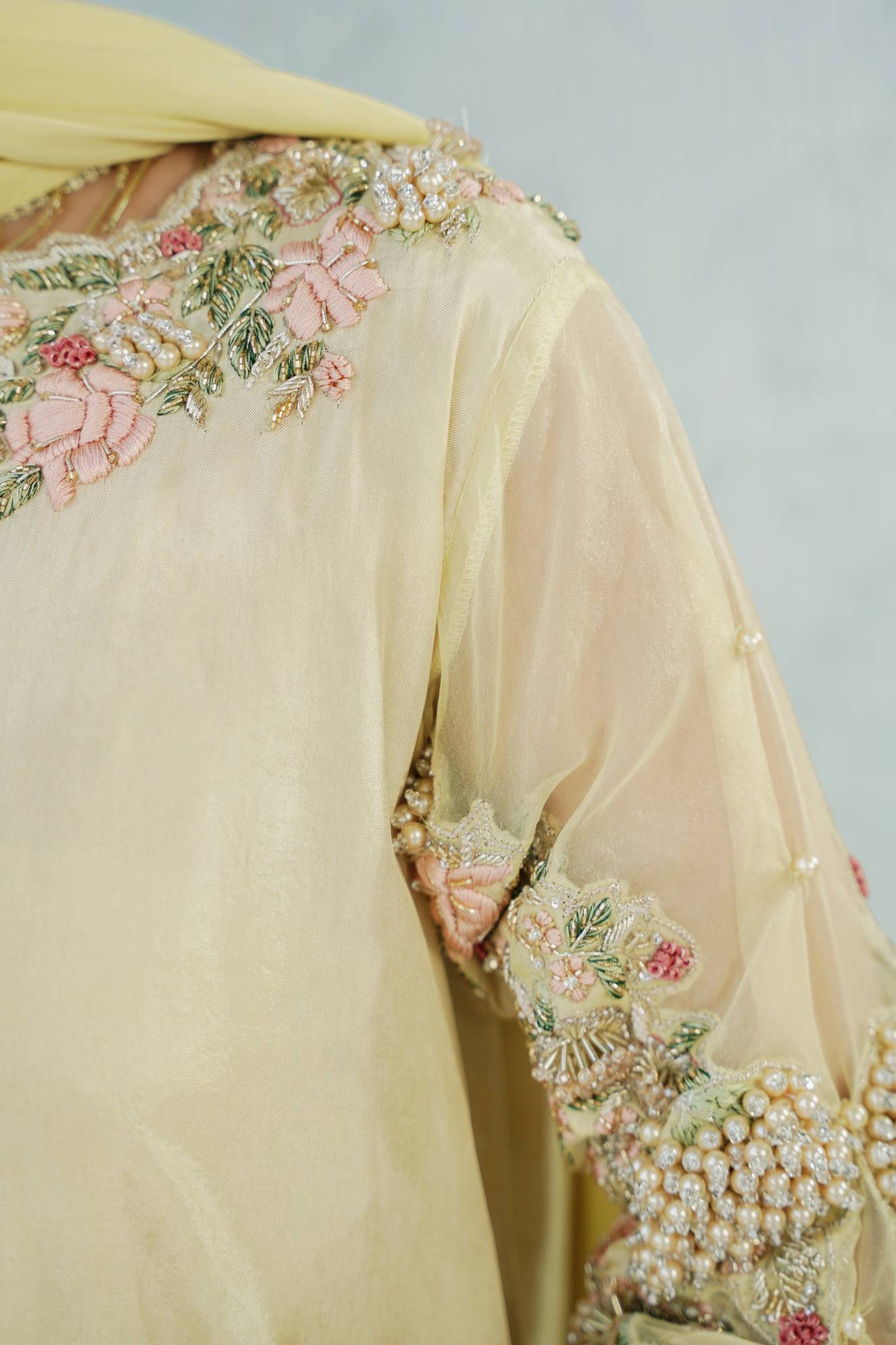 Aida Stitched (3pc) | MUSAIF