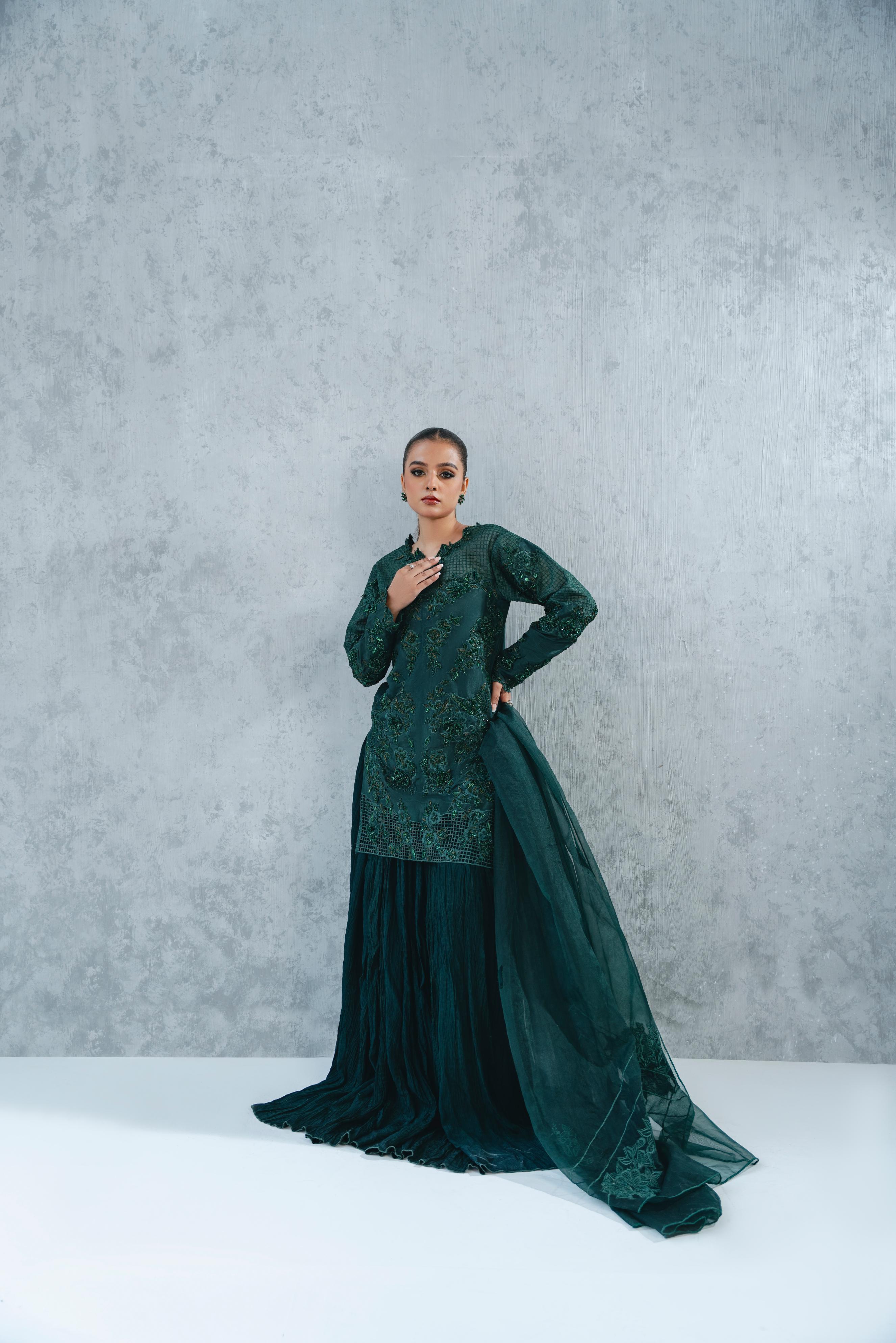 Amani Stitched (3pc) | MUSAIF