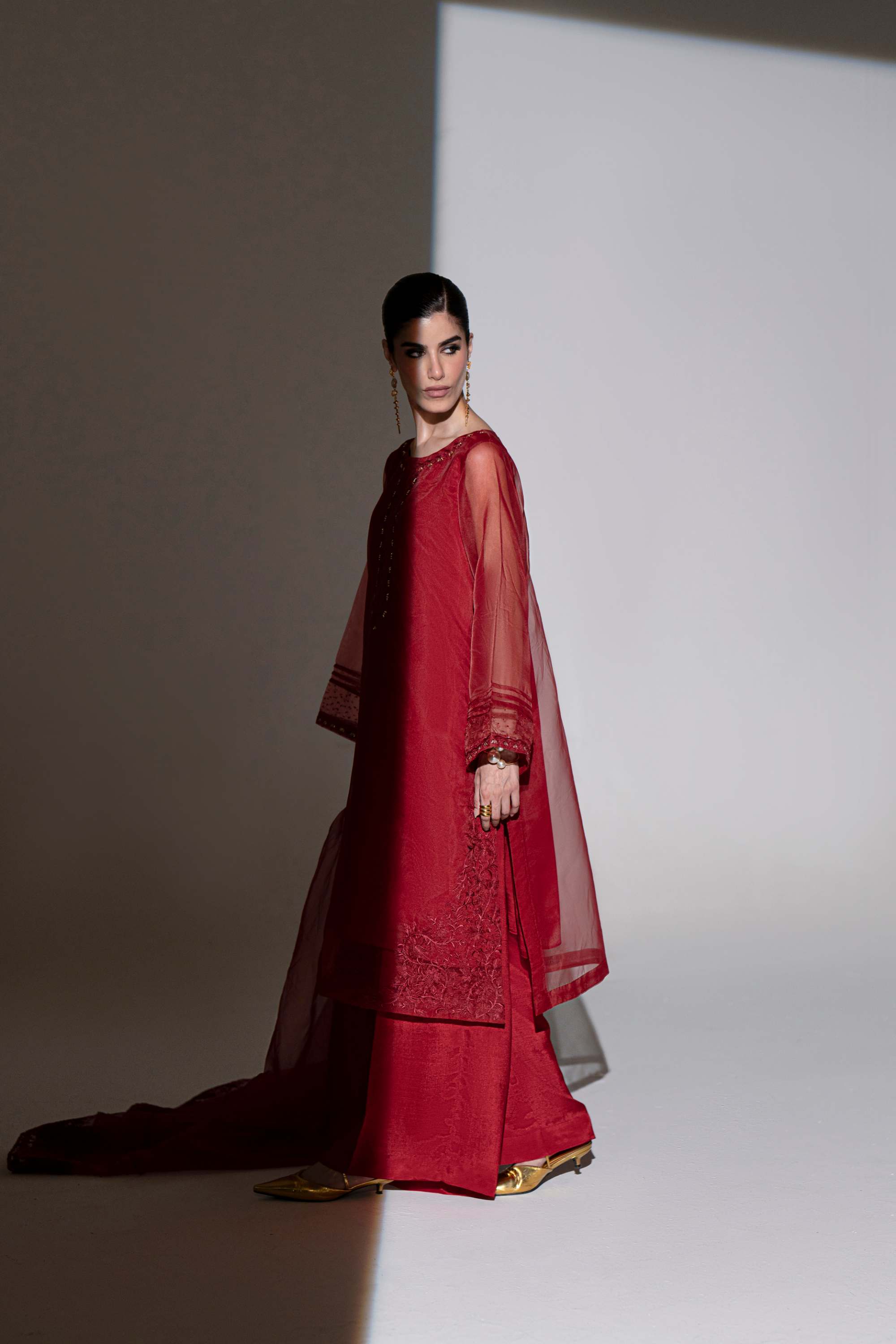 Rouge Stitched (3pc)